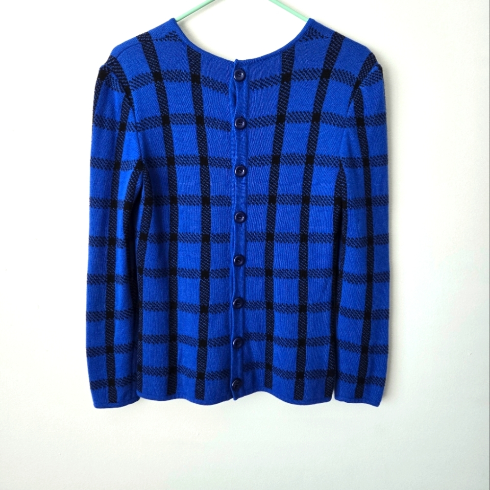 Vintage Valentino Boutique Button Down Back Sweater